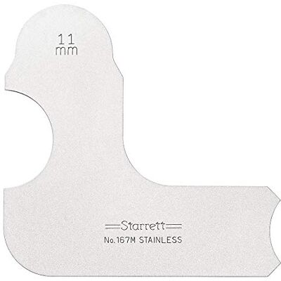 Starrett Calibre de radio individual (11 mm, calibre de radio) Starrett Calibre de radio individual (11 mm, calibre de radio)