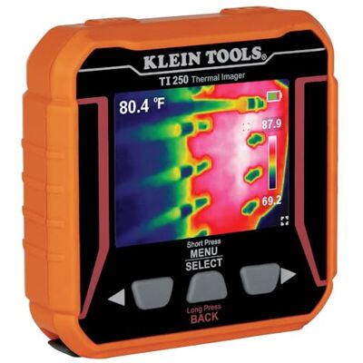 KLEIN TOOLS Camara Termica Recargable Mas De 19200 Pixeles Rango De Temperatura -20 A 400 C Emisividad Ajustable KLEIN TOOLS Camara Termica Recargable Mas De 19200 Pixeles Rango De Temperatura -20 A 400 C Emisividad Ajustable