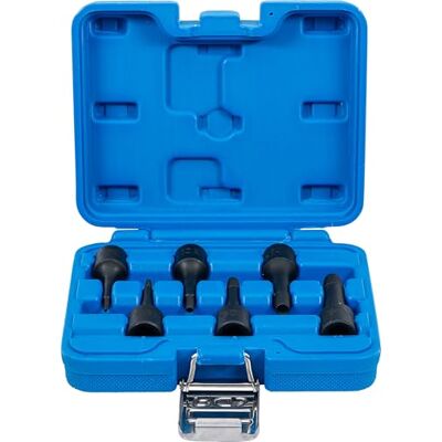BGS Juego de llaves de vaso de perfil en espiral/ extractores de tornillos entrada 10 mm (3/8") 2 10 mm 6 piezas BGS Juego de llaves de vaso de perfil en espiral/ extractores de tornillos entrada 10 mm (3/8") 2 10 mm 6 piezas