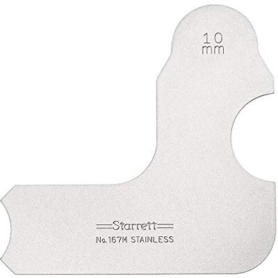 Starrett Calibre de radio individual (10 mm, calibre de 10 mm) Starrett Calibre de radio individual (10 mm, calibre de 10 mm)