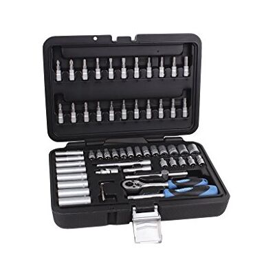 Cofan Maletín 57 Pcs Profesional Vasos y Puntas 14 Cofan Maletín 57 Pcs Profesional Vasos y Puntas 14
