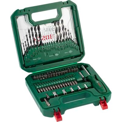 Bosch Set básico, 79 + 1 uds. (264 x 248 mm, Accesorios Destornillador, taladro) Amazon Edition Bosch Set básico, 79 + 1 uds. (264 x 248 mm, Accesorios Destornillador, taladro) Amazon Edition