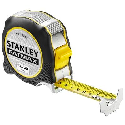 Stanley FATMAX Cinta metrica XTREME 10 m/33 pies (32 mm de ancho), Stanley FATMAX Cinta metrica XTREME 10 m/33 pies (32 mm de ancho),