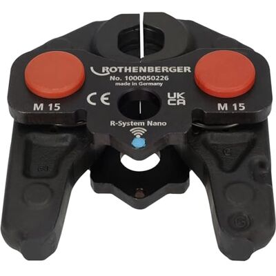 Rothenberger MANDAL DE ABRAZADERA iJAW M15 PARA ROMAX NANO Rothenberger MANDAL DE ABRAZADERA iJAW M15 PARA ROMAX NANO