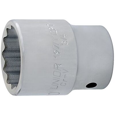 Unior 618678 Llave de vaso 3/4" 12 caras 46 mm serie 197/1 Unior 618678 Llave de vaso 3/4" 12 caras 46 mm serie 197/1