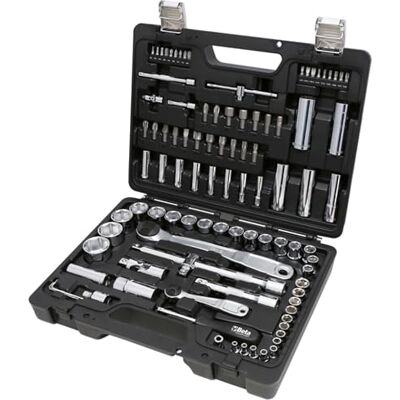 Beta BW 903E/C98 – Juego de 45 Vasos Hexagonales, 35 Puntas para Atornilladores, 4 Llaves Allen Acodadas y 14 Accesorios, en Caja de Plástico Beta BW 903E/C98 – Juego de 45 Vasos Hexagonales, 35 Puntas para Atornilladores, 4 Llaves Allen Acodadas y 14 Accesorios, en Caja de Plástico