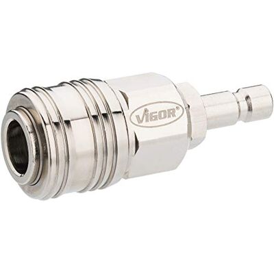 Vigor Acoplamiento (4,4 mm a 7,2 mm, para combinar la bomba manual V3729) Vigor Acoplamiento (4,4 mm a 7,2 mm, para combinar la bomba manual V3729)