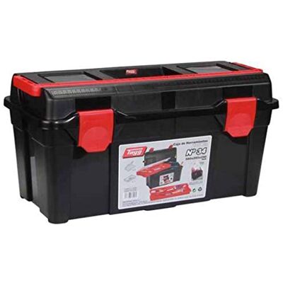 Tayg Caja herramientas plástico n. 34, negro, 580 x 285 x 290 mm Tayg Caja herramientas plástico n. 34, negro, 580 x 285 x 290 mm
