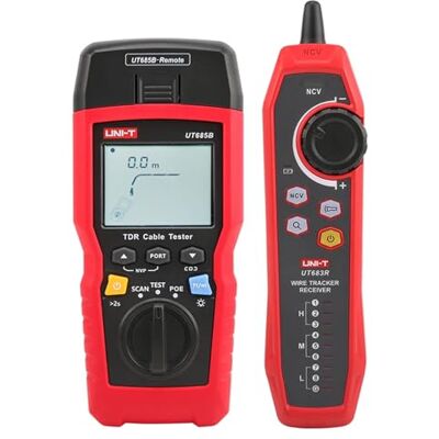 Kit de prueba de cables Uni-T UT685B - Tecnología TDR, Localizador, Profesional Kit de prueba de cables Uni-T UT685B - Tecnología TDR, Localizador, Profesional