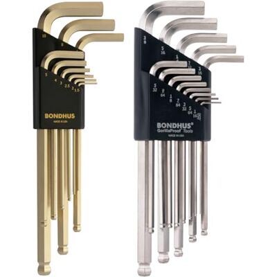 Bondhus l plana Kit llave metrica/pulgada 38099-16937 Bondhus l plana Kit llave metrica/pulgada 38099-16937