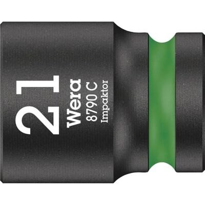 Wera 8790 C Impaktor Llave de vaso con arrastre de 1/2", 21.0 mm Wera 8790 C Impaktor Llave de vaso con arrastre de 1/2", 21.0 mm