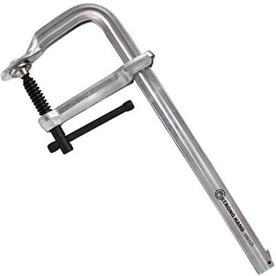 Strong Hand Tools Herramientas de mano fuerte Medium Duty utilidad abrazadera con capacidad 1200-poundpressure, 21,6 cm Strong Hand Tools Herramientas de mano fuerte Medium Duty utilidad abrazadera con capacidad 1200-poundpressure, 21,6 cm