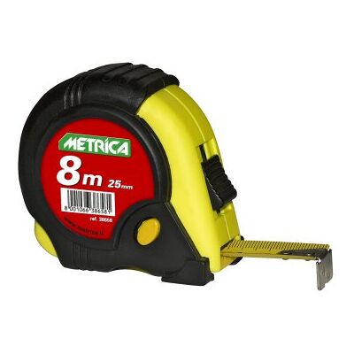 Metrica Cinta métrica (8 m con 3 frenos) Metrica Cinta métrica (8 m con 3 frenos)
