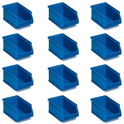Tayg Pack 12 Gavetas de Plastico Apilables nº54 Organizador de Tornillos, Cajones, Caja de Almacenamiento, Cubetas de Plastico Rectangulares, 33,6x21,6x15,5 cm Tayg Pack 12 Gavetas de Plastico Apilables nº54 Organizador de Tornillos, Cajones, Caja de Almacenamiento, Cubetas de Plastico Rectangulares, 33,6x21,6x15,5 cm
