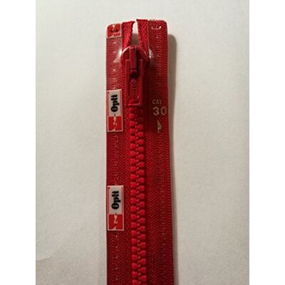 OPTI con Cremallera, 100% poliéster, #00722rojo, 60 cm OPTI con Cremallera, 100% poliéster, #00722rojo, 60 cm