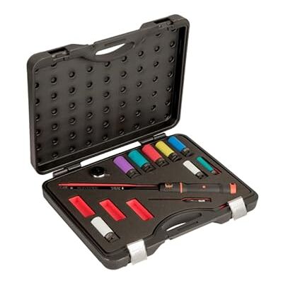 Bahco Maletín con llave dinamométrica ajustable y juego de herramientas de impacto 11 piezas Bahco Maletín con llave dinamométrica ajustable y juego de herramientas de impacto 11 piezas