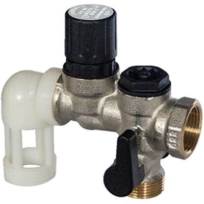 Comap Grupo de seguridad, de acero inoxidable doblado, 3/4 pulgadas Comap Grupo de seguridad, de acero inoxidable doblado, 3/4 pulgadas