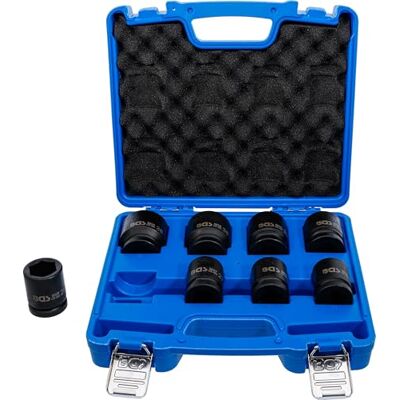 BGS Juego de llaves de vaso de impacto entrada 20 mm (3/4") 22 38 mm 8 piezas BGS Juego de llaves de vaso de impacto entrada 20 mm (3/4") 22 38 mm 8 piezas