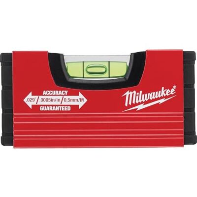 Milwaukee Nivel de burbuja mini (10 cm) Milwaukee Nivel de burbuja mini (10 cm)