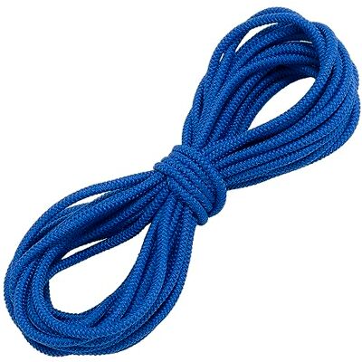AERZETIX Elástico decorativo redondo 5 metros diámetro 3mm color azul real AERZETIX Elástico decorativo redondo 5 metros diámetro 3mm color azul real