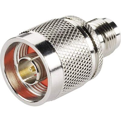 Adaptador N macho a hembra TNC - 50 Ohm BKL Electronic 0404040 Adaptador N macho a hembra TNC - 50 Ohm BKL Electronic 0404040