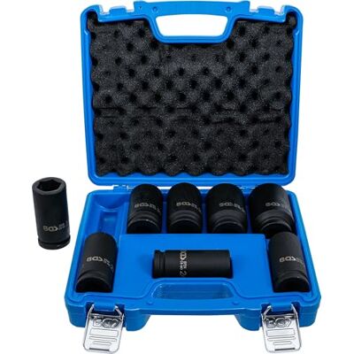 BGS Juego de llaves de vaso de impacto, extra largas entrada 20 mm (3/4") 22 38 mm 8 piezas BGS Juego de llaves de vaso de impacto, extra largas entrada 20 mm (3/4") 22 38 mm 8 piezas