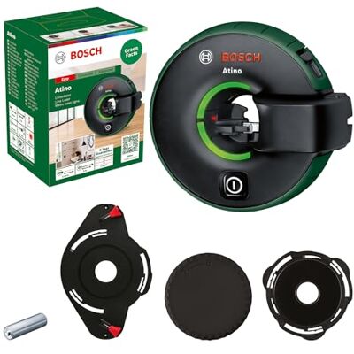 Bosch Nivel Láser de líneas 2 en 1 Atino 2.ª gen. con cinta métrica extraíble y bloqueable (alineación horizontal o vertical gracias al acoplamiento sencillo en superficies blandas y duras, en caja) Bosch Nivel Láser de líneas 2 en 1 Atino 2.ª gen. con cinta métrica extraíble y bloqueable (alineación horizontal o vertical gracias al acoplamiento sencillo en superficies blandas y duras, en caja)