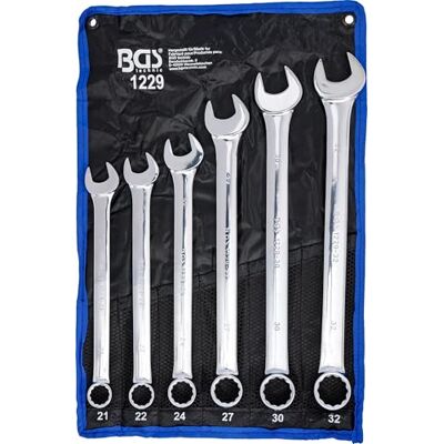 BGS Juego de llaves combinadas extra largas 21 32 mm 6 piezas BGS Juego de llaves combinadas extra largas 21 32 mm 6 piezas