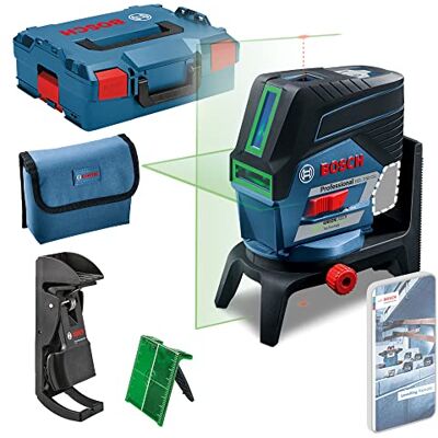 Bosch Sistema 12V Nivel Láser GCL 2-50 CG (sin batería y cargador, láser verde, c/función aplicación, soporte, alcance visible: hasta 20 m, en L-BOXX) Bosch Sistema 12V Nivel Láser GCL 2-50 CG (sin batería y cargador, láser verde, c/función aplicación, soporte, alcance visible: hasta 20 m, en L-BOXX)