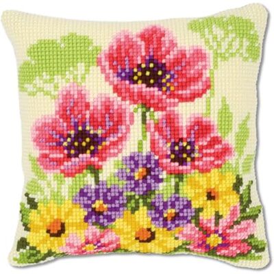 Vervaco Kit de Almohada de Punto de Cruz - 40x40cm - Kit de Bordado Vervaco Kit de Almohada de Punto de Cruz - 40x40cm - Kit de Bordado
