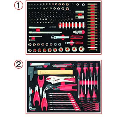 KS Tools Juego de herramientas para carro de taller (184 piezas) KS Tools Juego de herramientas para carro de taller (184 piezas)