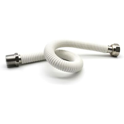 DOJA Barcelona Latiguillos Extensible Gas M-H 1/2 500-850mm Pack 1 Latiguillo Gas Natural, Latiguillo de Gas Butano/Propano para Estufa, calentador de Agua, Secador DOJA Barcelona Latiguillos Extensible Gas M-H 1/2 500-850mm Pack 1 Latiguillo Gas Natural, Latiguillo de Gas Butano/Propano para Estufa, calentador de Agua, Secador