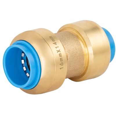 NT NOYON & THIEBAULT Conector Automático Universal Ø16 mm Ø14 mm Unión Reducida Sistema PUSH-FIT Conexión Rápida y Segura QUICK PLOMBERIE NT NOYON & THIEBAULT Conector Automático Universal Ø16 mm Ø14 mm Unión Reducida Sistema PUSH-FIT Conexión Rápida y Segura QUICK PLOMBERIE
