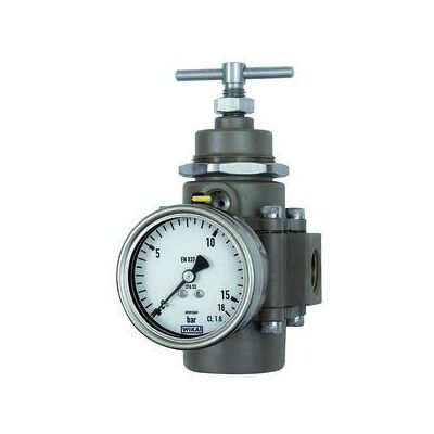 RIEGLER 137334-580RC4-112-17 Regulador de presión de acero inoxidable fundido, 1.4401, BG 4, G 1 1/2, 1,7-17,5 bar, 1 unidad RIEGLER 137334-580RC4-112-17 Regulador de presión de acero inoxidable fundido, 1.4401, BG 4, G 1 1/2, 1,7-17,5 bar, 1 unidad