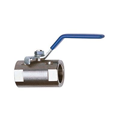 RIEGLER 103425-398.04 Válvula de bola de acero inoxidable, 1 pieza, paso reducido, G 1/2, 1 unidad RIEGLER 103425-398.04 Válvula de bola de acero inoxidable, 1 pieza, paso reducido, G 1/2, 1 unidad