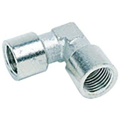 RS PRO Conector angular de latón, máx. 50 bar RS PRO Conector angular de latón, máx. 50 bar