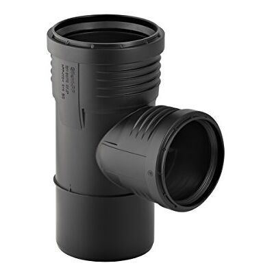 Geberit Silent PP derivación 87,5 grados DN40/40 con manguitos 390147141 Geberit Silent PP derivación 87,5 grados DN40/40 con manguitos 390147141