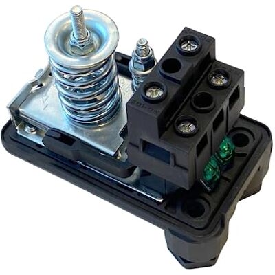 FloUp Presostato para Bomba de Agua McSwitch, Controlador de Presión para Autoclave, Press Control 1-5 bar, Ajuste de Fábrica 2-3 bar, Regulador de Presión de Agua FloUp Presostato para Bomba de Agua McSwitch, Controlador de Presión para Autoclave, Press Control 1-5 bar, Ajuste de Fábrica 2-3 bar, Regulador de Presión de Agua