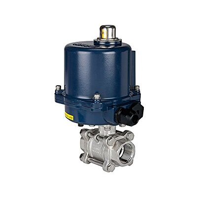 RIEGLER Válvula de bola (2 vías, Regulador, 230 V CA, 50 Hz, Rp 1 1/2, 1 unidad RIEGLER Válvula de bola (2 vías, Regulador, 230 V CA, 50 Hz, Rp 1 1/2, 1 unidad