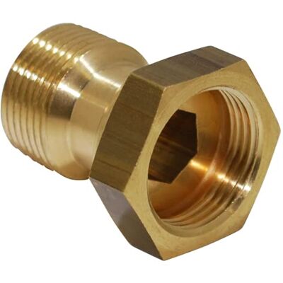 BOUTTE Boutté 3151445 Conector para contador (latón macho/hembra, 26 x 34, tuerca móvil) BOUTTE Boutté 3151445 Conector para contador (latón macho/hembra, 26 x 34, tuerca móvil)
