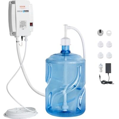 VEVOR BuoQua Bomba de Dispensador de Agua 35 W Dispensador de Bomba de Agua Bomba de Agua Potable Sistema de Agua Embotellada 14x19x7.6cm VEVOR BuoQua Bomba de Dispensador de Agua 35 W Dispensador de Bomba de Agua Bomba de Agua Potable Sistema de Agua Embotellada 14x19x7.6cm