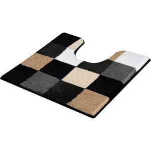 Kleine Wolke Alfombra de baño, Tela Vaquera, 55 x 55 cm, Color Negro Kleine Wolke Alfombra de baño, Tela Vaquera, 55 x 55 cm, Color Negro