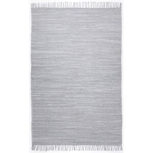 Theko Happy Cotton Alfombra 100% algodón 650 Gris, Rectangular, 160 x 230 cm Theko Happy Cotton Alfombra 100% algodón 650 Gris, Rectangular, 160 x 230 cm