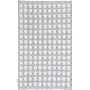 Kleine Wolke – Alfombra de baño (70 x 120 cm, 100% algodón), Color Gris y Plateado Kleine Wolke – Alfombra de baño (70 x 120 cm, 100% algodón), Color Gris y Plateado