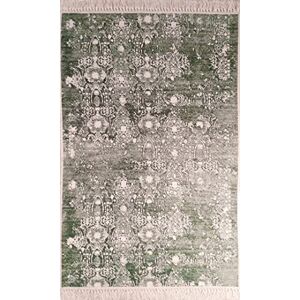 MANI TEXTILE Alfombra, Poliéster, Verde, 80 x 150 MANI TEXTILE Alfombra, Poliéster, Verde, 80 x 150