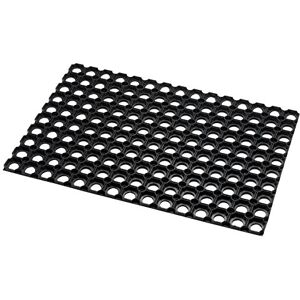 Addis Felpudo diseño de Panal, Resistente, 100% Hecho de Goma, Color Negro, 60 x 40 cm Addis Felpudo diseño de Panal, Resistente, 100% Hecho de Goma, Color Negro, 60 x 40 cm