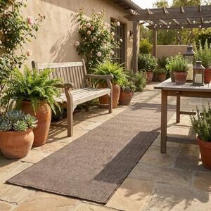 Tadi & Imperio1979 Alfombra Salón Grande Lisa Color Taupe Dormitorio, Terraza, Pasillo, Exterior 200x350 cm Tadi & Imperio1979 Alfombra Salón Grande Lisa Color Taupe Dormitorio, Terraza, Pasillo, Exterior 200x350 cm