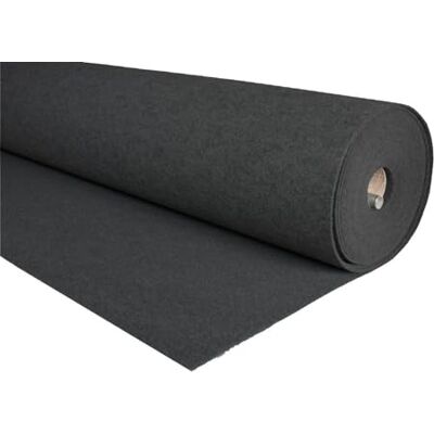 Exma Rollo Moqueta fieltro por Metros Alfombra Suelo Acolchado para Pasillo Rollo de Moqueta 60m ancho2m Negro Uso ferial eventos feria Suelo Acolchado Baldosas Pasilleros Tapizar coches Aislante Exma Rollo Moqueta fieltro por Metros Alfombra Suelo Acolchado para Pasillo Rollo de Moqueta 60m ancho2m Negro Uso ferial eventos feria Suelo Acolchado Baldosas Pasilleros Tapizar coches Aislante