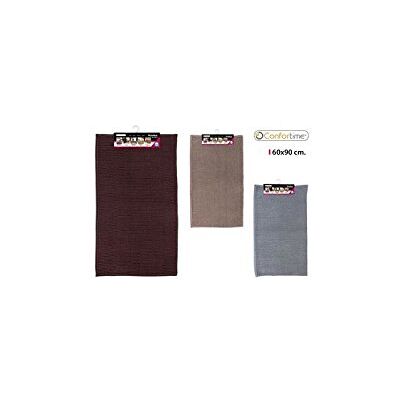 CONFORTIME Alfombra Microfibra, 60 x 90 cm, Colores Surtidos, Textil, Multicolor, Talla Unica CONFORTIME Alfombra Microfibra, 60 x 90 cm, Colores Surtidos, Textil, Multicolor, Talla Unica