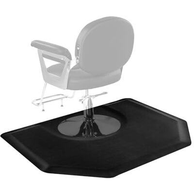 Succebuy - BS4050H12 - Hexágono - 4 x 5 ft - Alfombrilla para silla de salón Succebuy - BS4050H12 - Hexágono - 4 x 5 ft - Alfombrilla para silla de salón